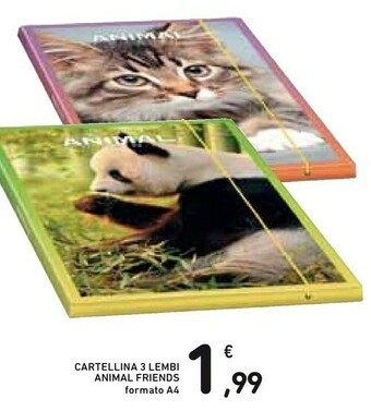 Conad Cartellina 3 Lembi Animal Friends offerta