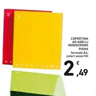 Conad Pigna Copertina Ad Anelli Monocromo offerta