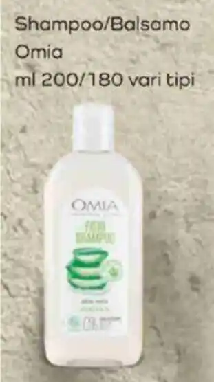 Famila Shampoo/Balsamo Omia ml 200/180 vari tipi offerta