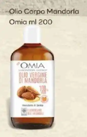 Famila Olio Corpo Mandorla Omia ml 200 offerta