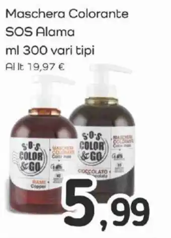 Maschera Colorante SOS Alama ml 300 vari tipi