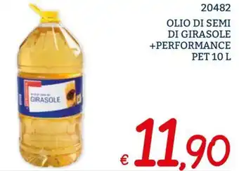 OLIO DI SEMI DI GIRASOLE +PERFORMANCE PET 10 L