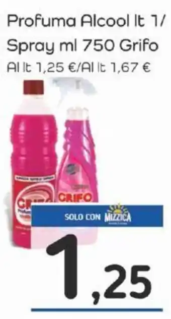 Famila Profuma Alcool It 1/ Spray ml 750 Grifo offerta