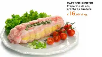 Spazio Conad CAPPONE RIPIENO Preparato da noi, pronto da cuocere offerta