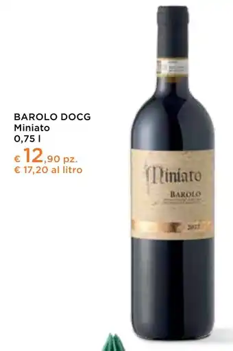 Spazio Conad BAROLO DOCG Miniato 0,75 l offerta