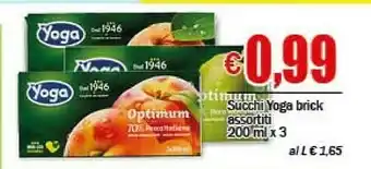 EMMEpiù Yoga Succhi Brick Assortiti offerta