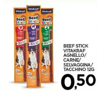Interspar Vitakraft Beef Stick Agnello / Carne / Selvaggina / Tacchino offerta
