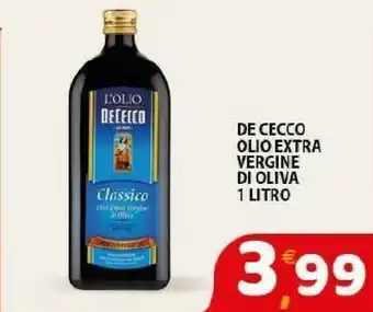 De Cecco Olio Extra Vergine Di Oliva Classico 1000 G(ml)