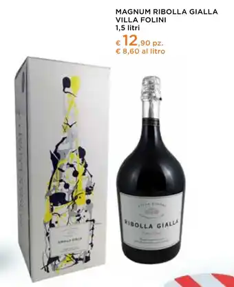 Spazio Conad MAGNUM RIBOLLA GIALLA VILLA FOLINI 1,5 litri offerta