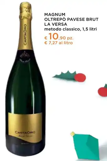Spazio Conad MAGNUM OLTREPÒ PAVESE BRUT LA VERSA metodo classico, 1,5 litri offerta