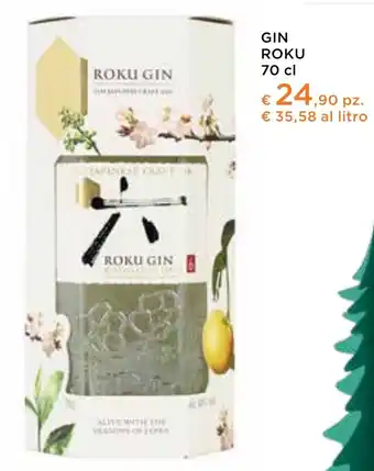 Spazio Conad GIN ROKU 70 cl offerta