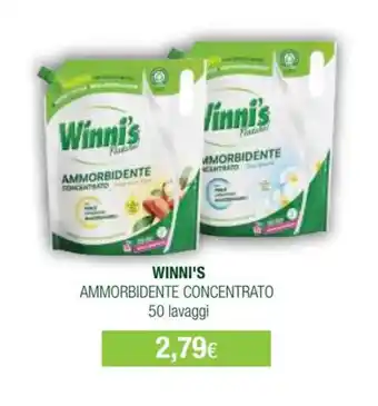 Acqua & Sapone WINNI'S AMMORBIDENTE CONCENTRATO 50 lavaggi offerta