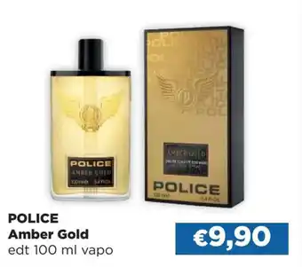 Acqua & Sapone POLICE Amber Gold edt 100 ml vapo offerta