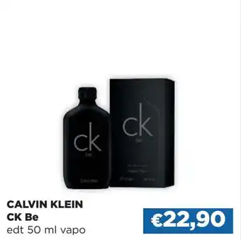 Acqua & Sapone CALVIN KLEIN CK Be edt 50 ml vapo offerta