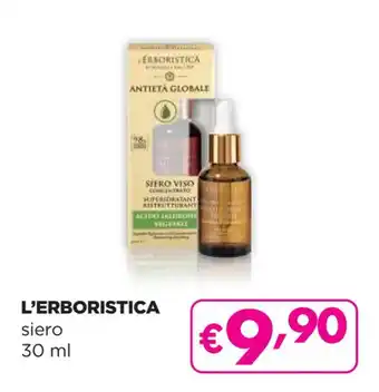 Acqua & Sapone L'ERBORISTICA siero 30 ml offerta
