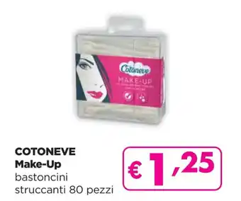 Acqua & Sapone COTONEVE Make-Up bastoncini struccanti 80 pezzi offerta