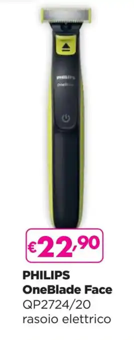 Acqua & Sapone PHILIPS OneBlade Face QP2724/20 rasoio elettrico offerta