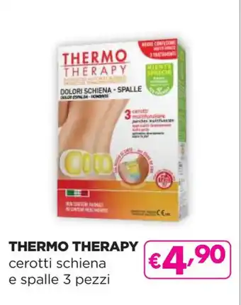 THERMO THERAPY cerotti schiena e spalle 3 pezzi
