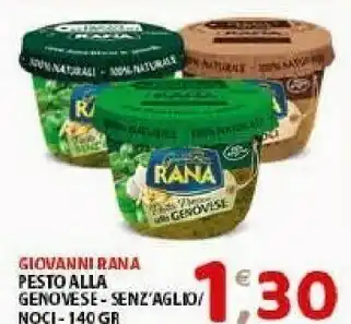 Mio Market Rana Pesto offerta