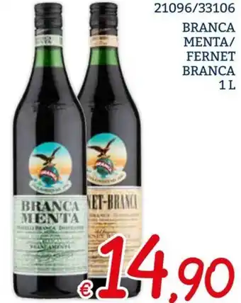 BRANCA MENTA/ FERNET BRANCA 1L