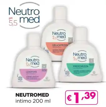 Acqua & Sapone NEUTROMED intimo 200 ml offerta