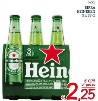 Zona BIRRA HEINEKEN 3 x 33 cl offerta