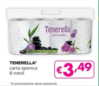 Acqua & Sapone TENERELLA carta igienica 8 rotoli offerta