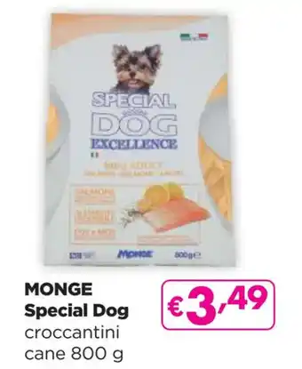 Acqua & Sapone MONGE Special Dog croccantini cane 800 g offerta