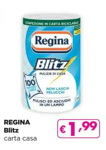 Acqua & Sapone REGINA Blitz carta casa offerta