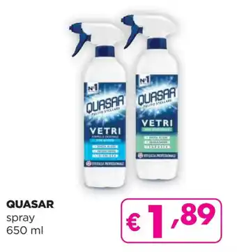 Acqua & Sapone QUASAR spray 650 ml offerta