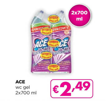 Acqua & Sapone ACE wc gel 2x700 ml offerta