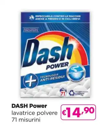 Acqua & Sapone DASH Power lavatrice polvere 71 misurini offerta