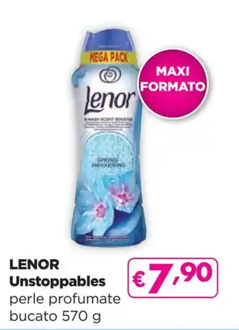 Acqua & Sapone LENOR Unstoppables perle profumate bucato 570 g offerta
