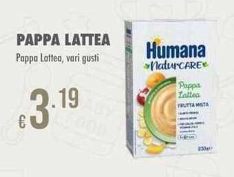 Io Bimbo PAPPA LATTEA Pappa Lattea, vari gusti offerta