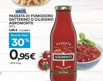 Coop Agromonte Passata di pomodoro offerta