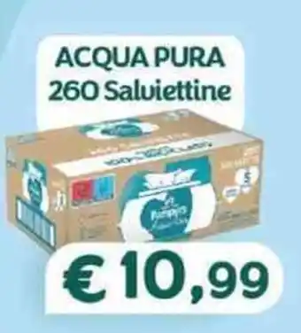 Pampers ACQUA PURA 260 Salviettine