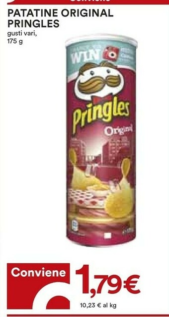 Coop Pringles Patatine Original offerta