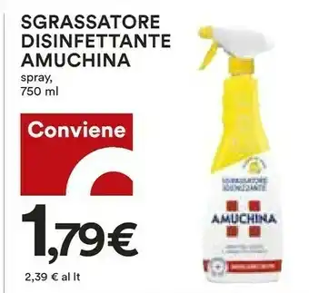 Coop Amuchina Sgrassatore offerta