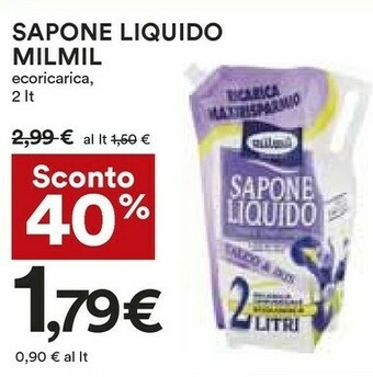 Coop Sapone liquido offerta