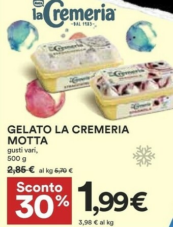 Coop La cremeria Gelati Motta offerta