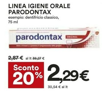 Coop Dentifricio offerta