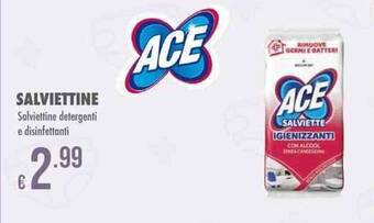 Io Bimbo ACE Salviettine detergenti e disinfettanti offerta