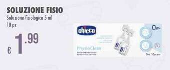 Io Bimbo SOLUZIONE FISIO Soluzione fisiologica 5 ml 10 pz offerta
