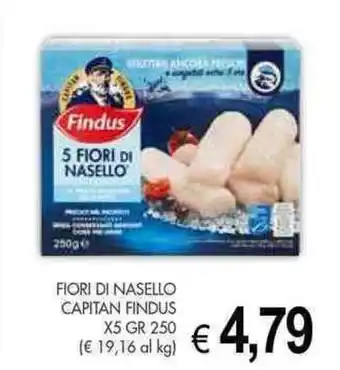 FIORI DI NASELLO CAPITAN FINDUS X5 GR 250