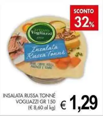 PrestoFresco INSALATA RUSSA TONNÉ VOGLIAZZI GR 150 offerta