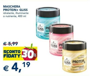 Schwarzkopf Maschera Protein+ Gliss
