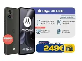 Euronics motorola edge 30 NEO offerta