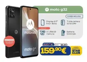 Euronics motorola moto g32 offerta