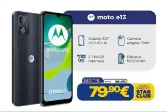 motorola moto e13