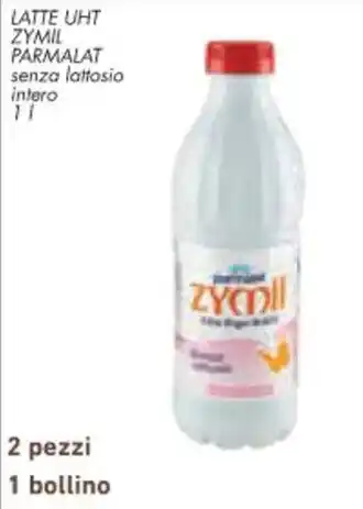 LATTE UHT ZYMIL PARMALAT 1 l